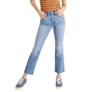 Madewell Cali Demi Boot Cropped Jeans
